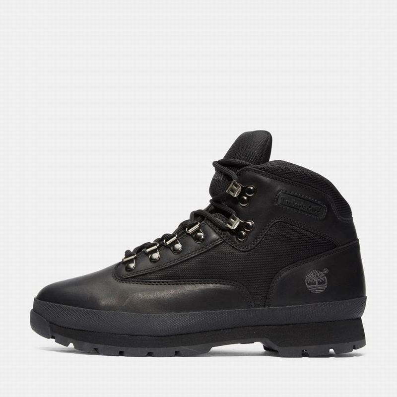 Timberland Euro Planinarske Cipele Crne | 68343277