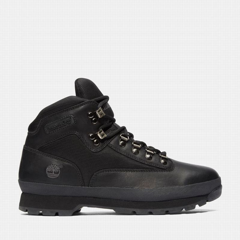 Timberland Euro Planinarske Cipele Crne | 68343277