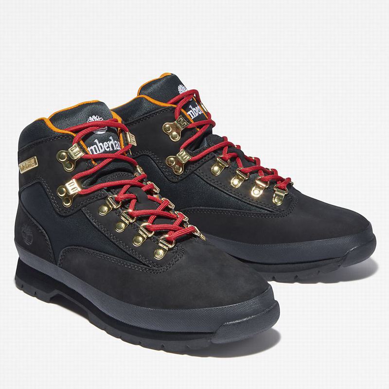 Timberland Euro Planinarske Cipele Crne | 78092660