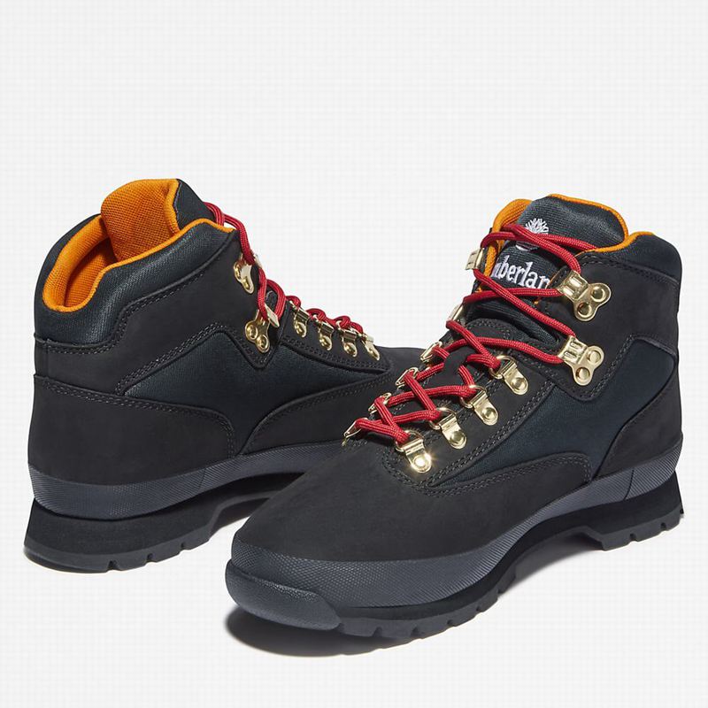 Timberland Euro Planinarske Cipele Crne | 78092660
