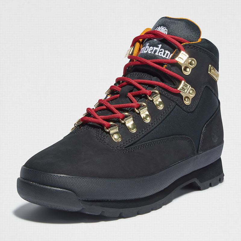 Timberland Euro Planinarske Cipele Crne | 78092660