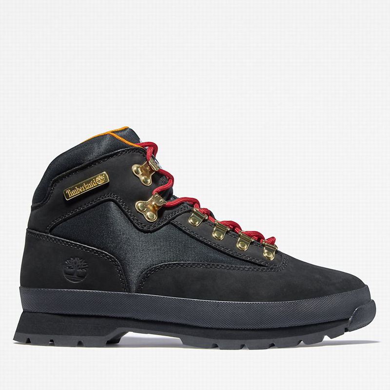 Timberland Euro Planinarske Cipele Crne | 78092660