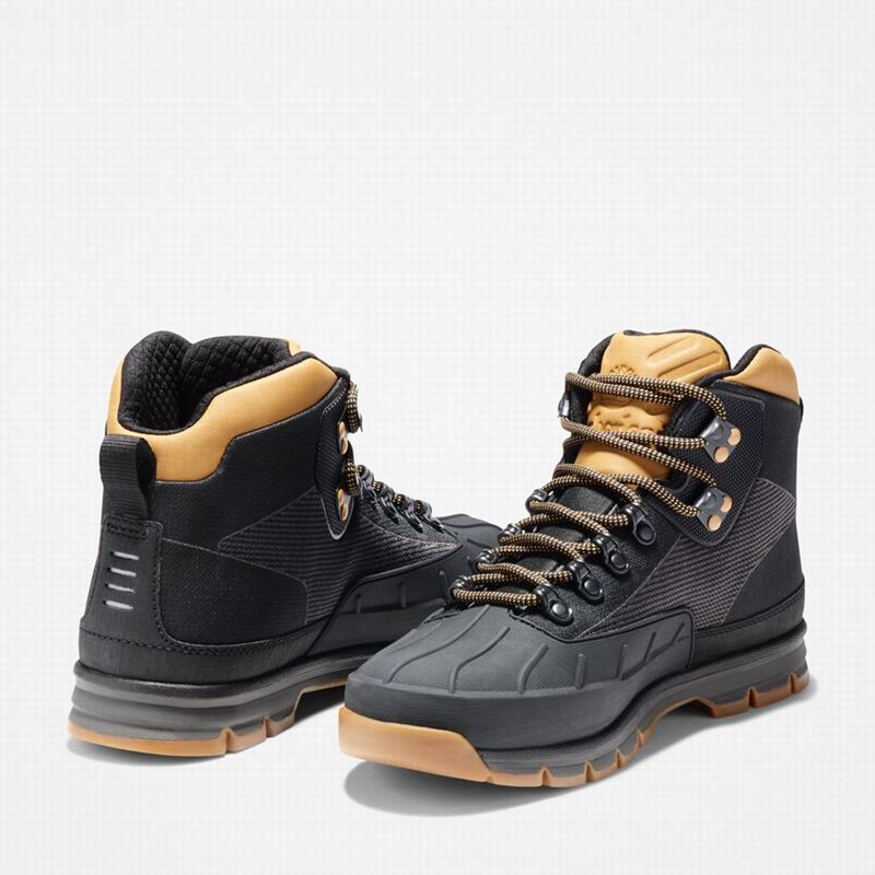 Timberland Euro Shell-Toe Planinarske Cipele Crne | 90596988