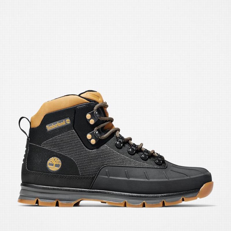 Timberland Euro Shell-Toe Planinarske Cipele Crne | 90596988