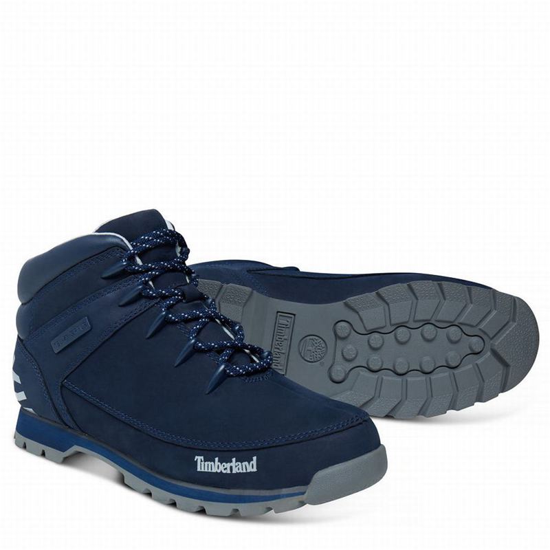 Timberland Euro Sprint Mid Planinarske Cipele Tamnoplave | 67289440