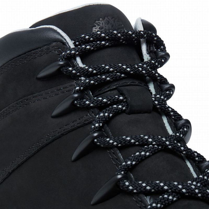 Timberland Euro Sprint Mid Planinarske Cipele Crne | 82578639