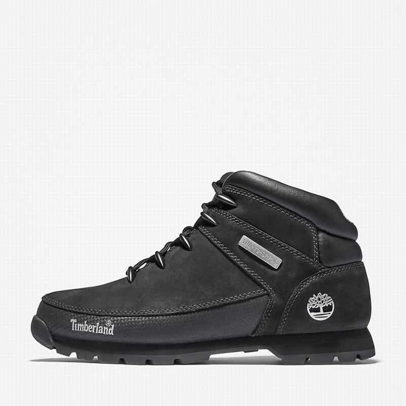 Timberland Euro Sprint Mid Planinarske Cipele Crne | 96161138