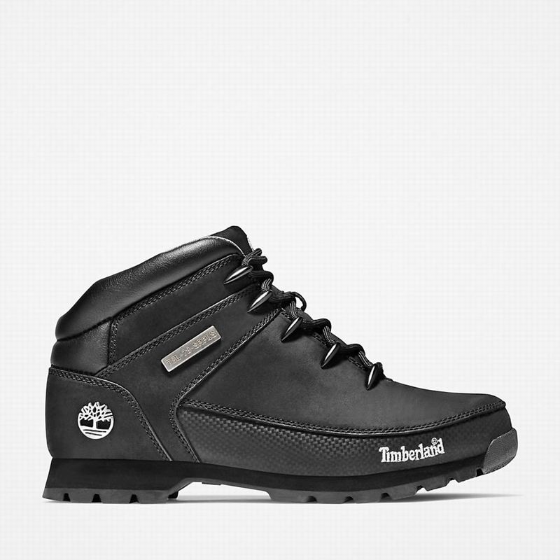 Timberland Euro Sprint Mid Planinarske Cipele Crne | 96161138