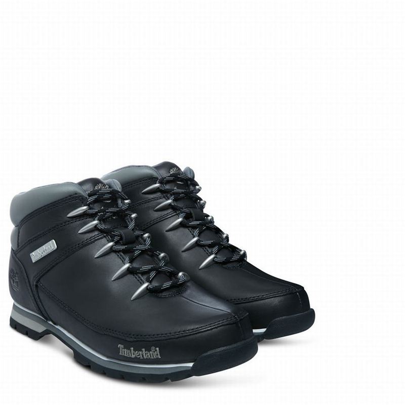 Timberland Euro Sprint Planinarske Cipele Crne | 15795517