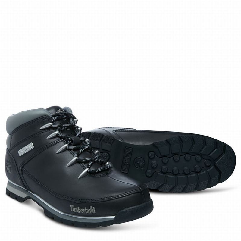 Timberland Euro Sprint Planinarske Cipele Crne | 15795517