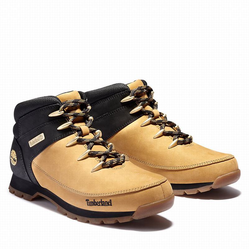 Timberland Euro Sprint Planinarske Cipele Crne | 18260785