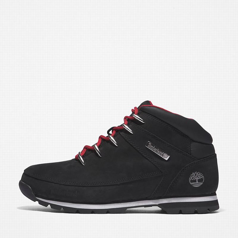 Timberland Euro Sprint Planinarske Cipele Crne | 61843595