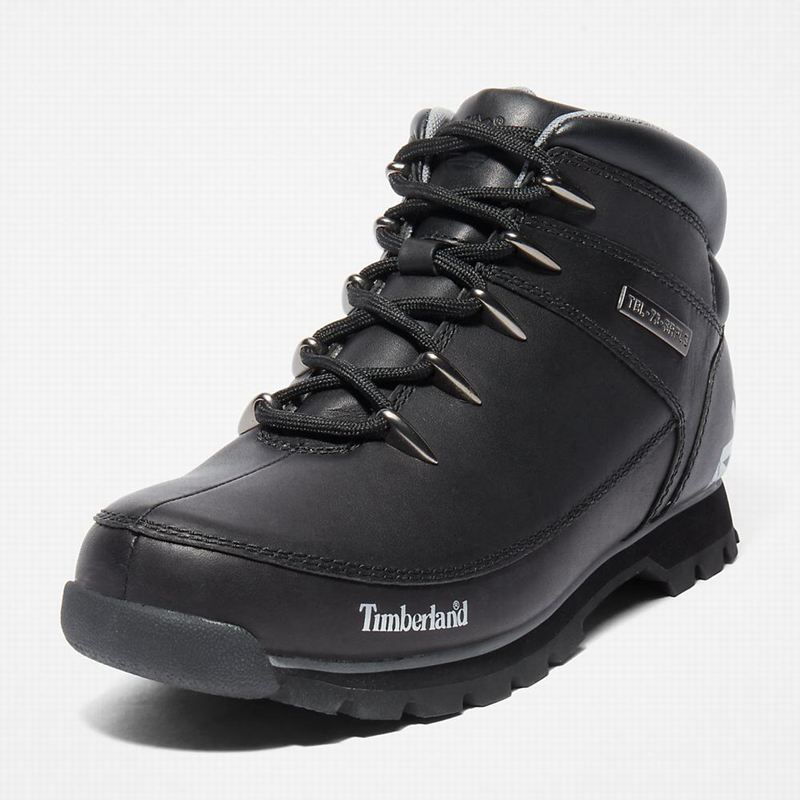 Timberland Euro Sprint Planinarske Cipele Crne | 96336201