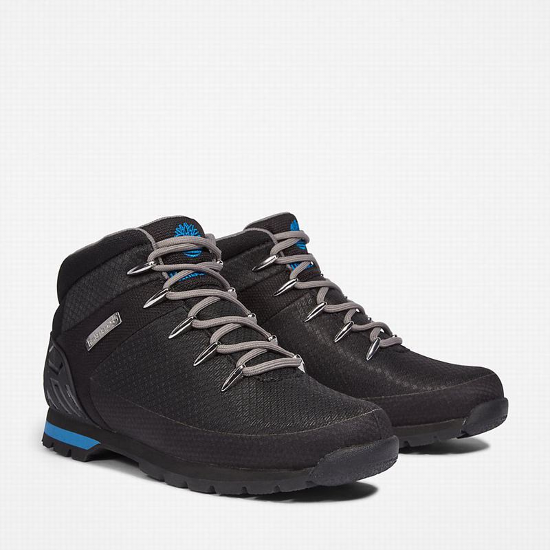 Timberland Euro Sprint Waterproof Planinarske Cipele Crne | 49027611