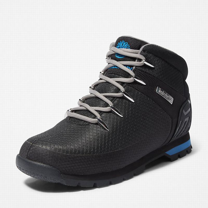 Timberland Euro Sprint Waterproof Planinarske Cipele Crne | 49027611