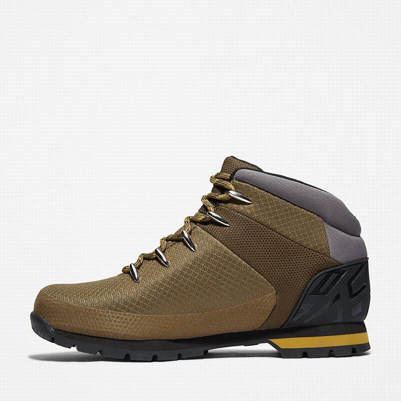 Timberland Euro Sprint Waterproof Planinarske Cipele Maslinasto Zelene | 70524266