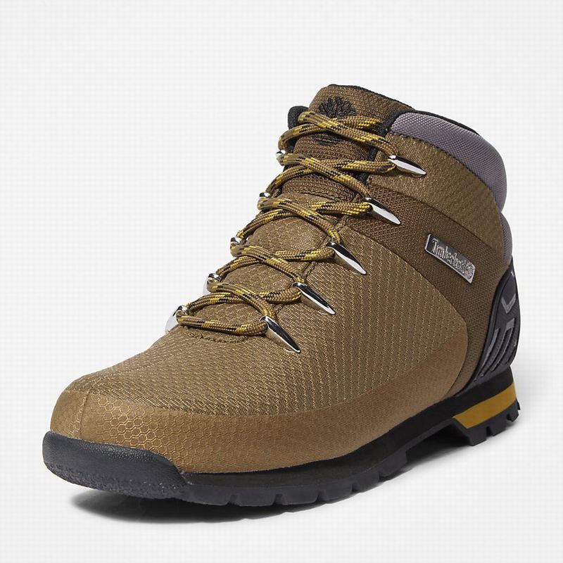 Timberland Euro Sprint Waterproof Planinarske Cipele Maslinasto Zelene | 70524266