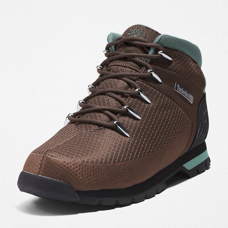 Timberland Euro Sprint Waterproof Planinarske Cipele Smeđe | 86371051