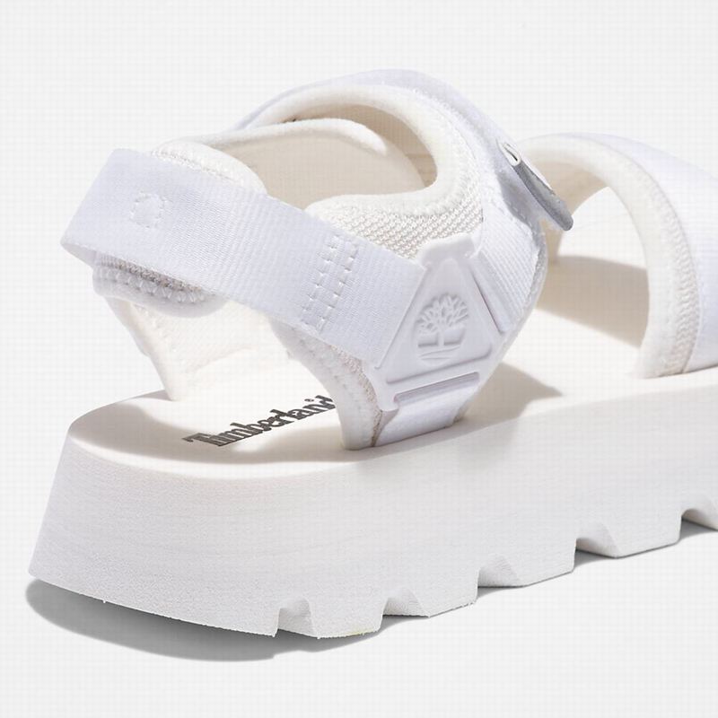 Timberland Euro Swift Ankle-Strap Sandale Bijele | 18412599