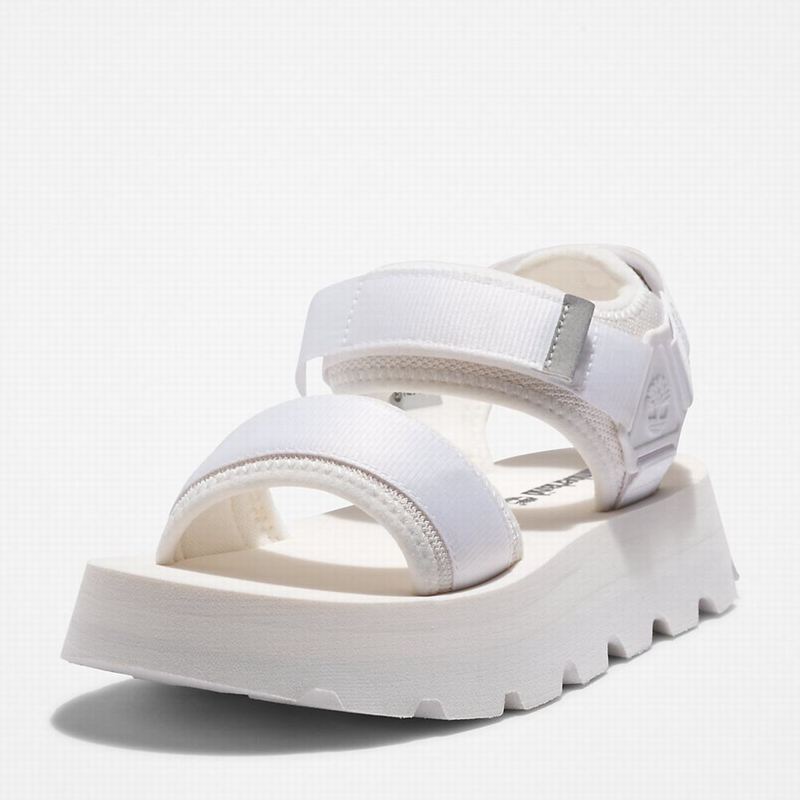 Timberland Euro Swift Ankle-Strap Sandale Bijele | 18412599