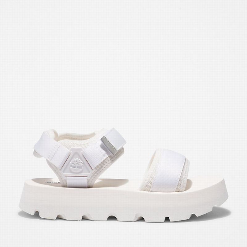 Timberland Euro Swift Ankle-Strap Sandale Bijele | 18412599