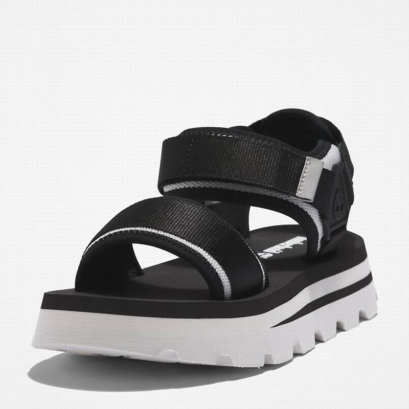 Timberland Euro Swift Ankle-Strap Sandale Crne | 24483327