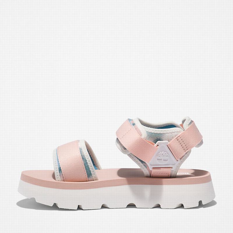 Timberland Euro Swift Ankle-Strap Sandale Roze | 85426260