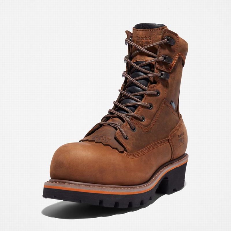 Timberland Evergreen Logger Composite Toe Waterproof Radne Čizme Žute | 73879648
