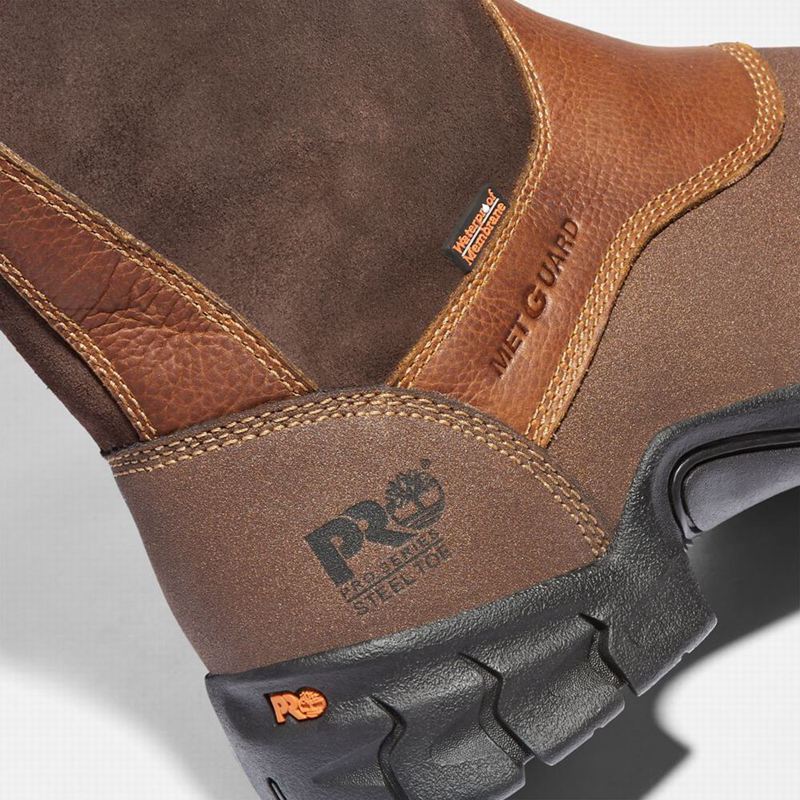 Timberland Excave Met Guard Steel Toe Waterproof Radne Čizme Smeđe | 3291784