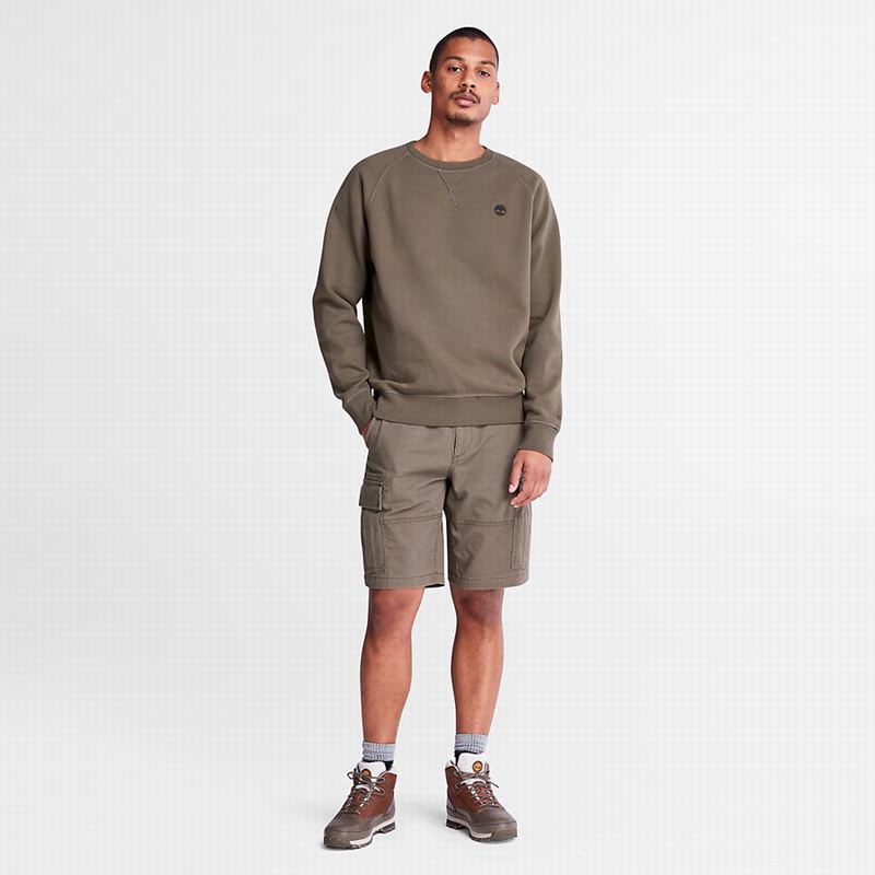 Timberland Exeter River Crewneck Dukserice Smeđe | 69742438