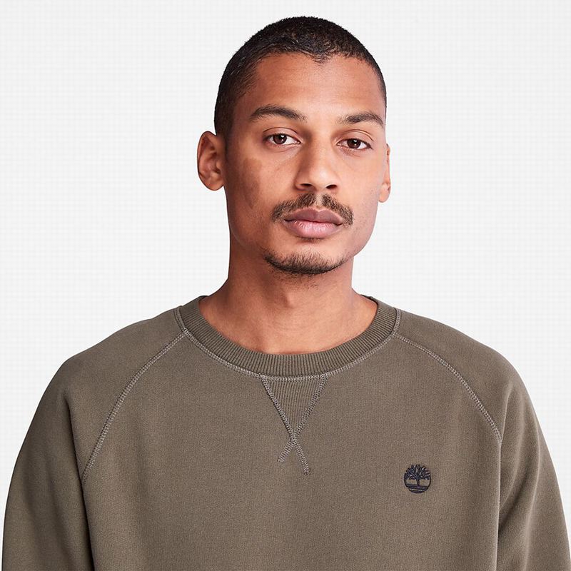 Timberland Exeter River Crewneck Dukserice Smeđe | 69742438