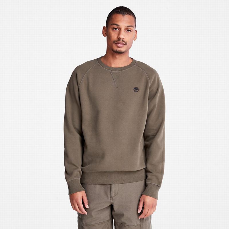 Timberland Exeter River Crewneck Dukserice Smeđe | 69742438