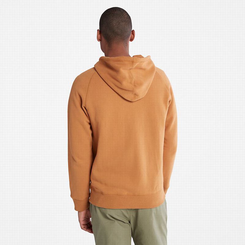 Timberland Exeter River Zip-Front Fleece Majica S Kapuljačom Smeđe | 60655142