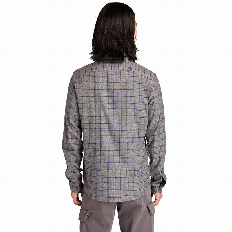 Timberland Flannel Checked Košulje Sive | 56220426