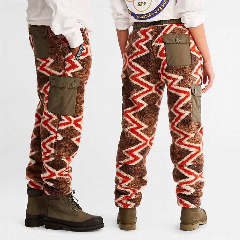 Timberland Fleece Bottoms Hlače Crvene | 87321269