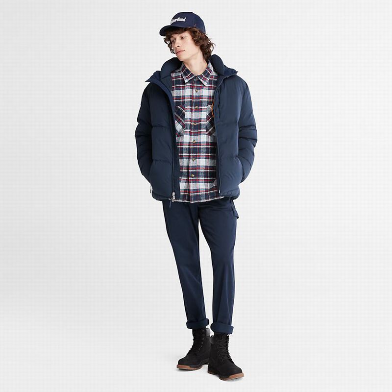 Timberland Fleece Overshirt Zimske Jakne Tamnoplave | 15908258