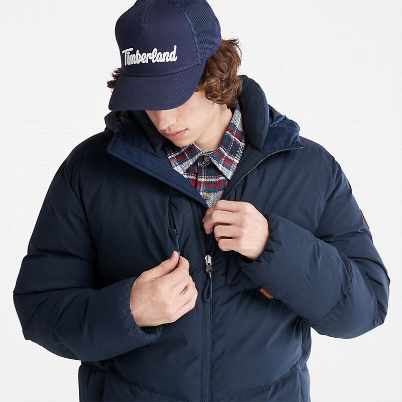 Timberland Fleece Overshirt Zimske Jakne Tamnoplave | 15908258