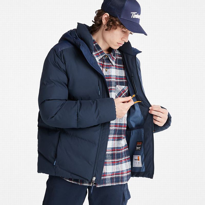 Timberland Fleece Overshirt Zimske Jakne Tamnoplave | 15908258