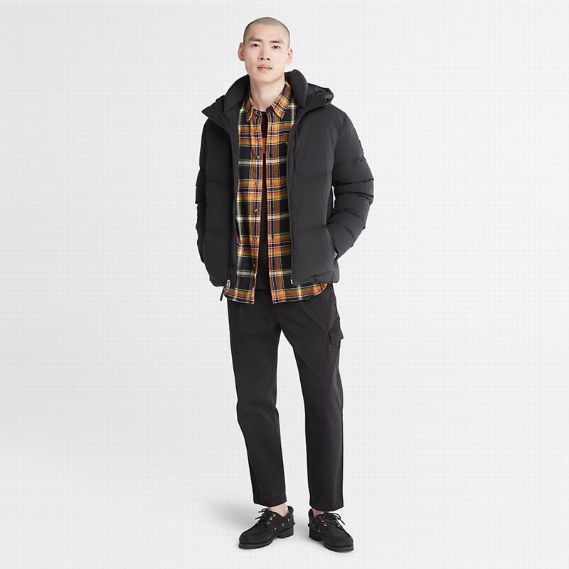 Timberland Fleece Overshirt Zimske Jakne Crne | 40744976