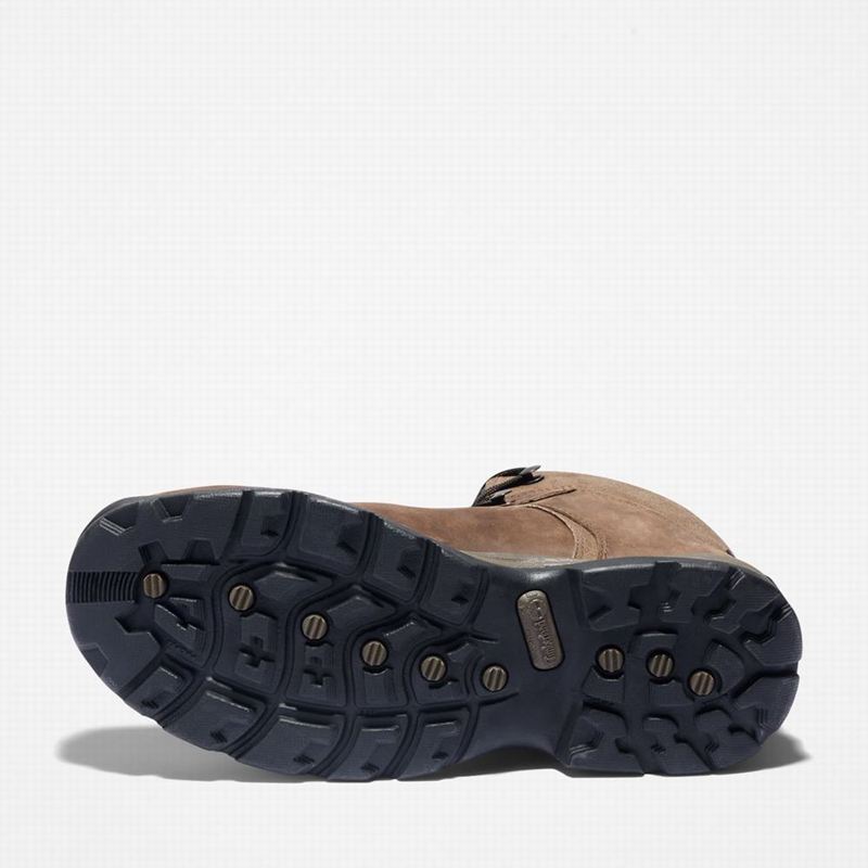 Timberland Flume Steel Toe Waterproof Radne Čizme Smeđe | 93513205