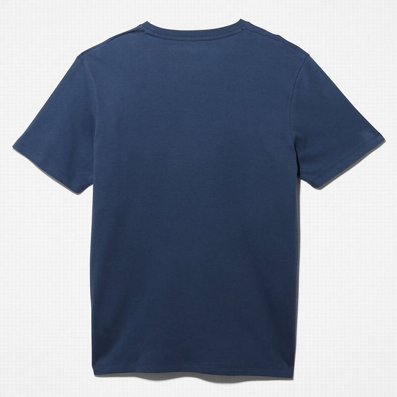 Timberland Front-Graficke Majice Plave | 5038577