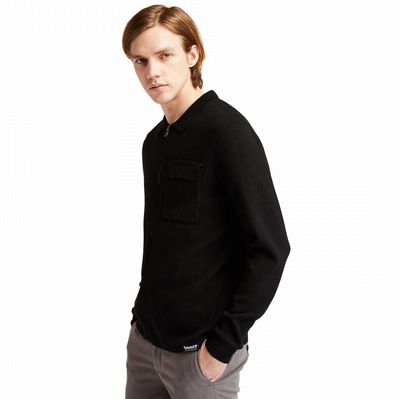 Timberland Full-Zip Džemperi Crne | 88535633