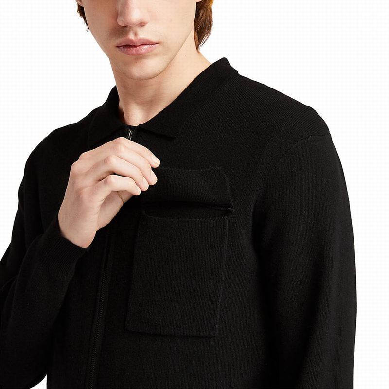 Timberland Full-Zip Džemperi Crne | 88535633