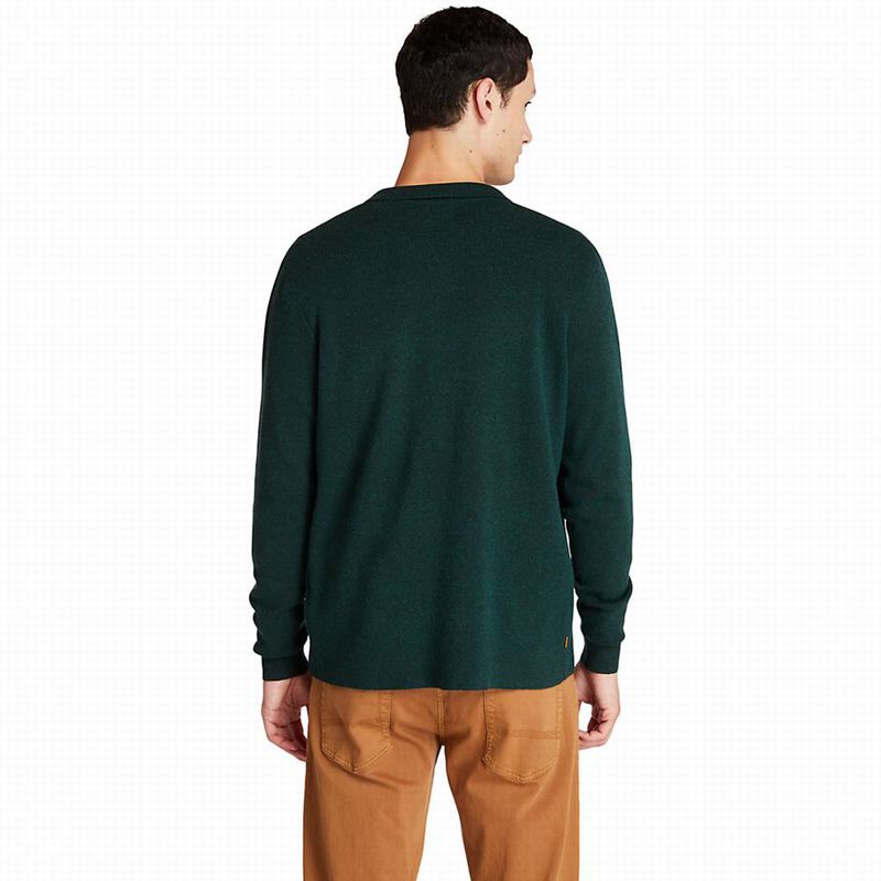 Timberland Full-Zip Džemperi Maslinasto Zelene | 55749795