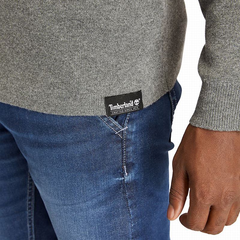 Timberland Full-Zip Džemperi Sive | 19918669