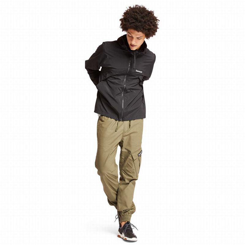Timberland Full-Zip Vjetrovka Crne | 24273517