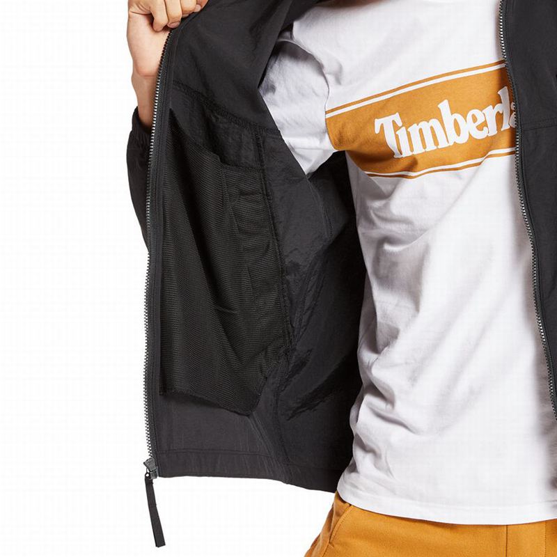 Timberland Full-Zip Vjetrovka Crne | 24273517