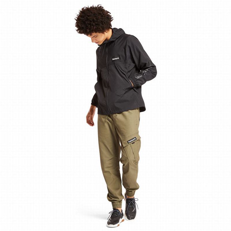 Timberland Full-Zip Vjetrovka Crne | 24273517