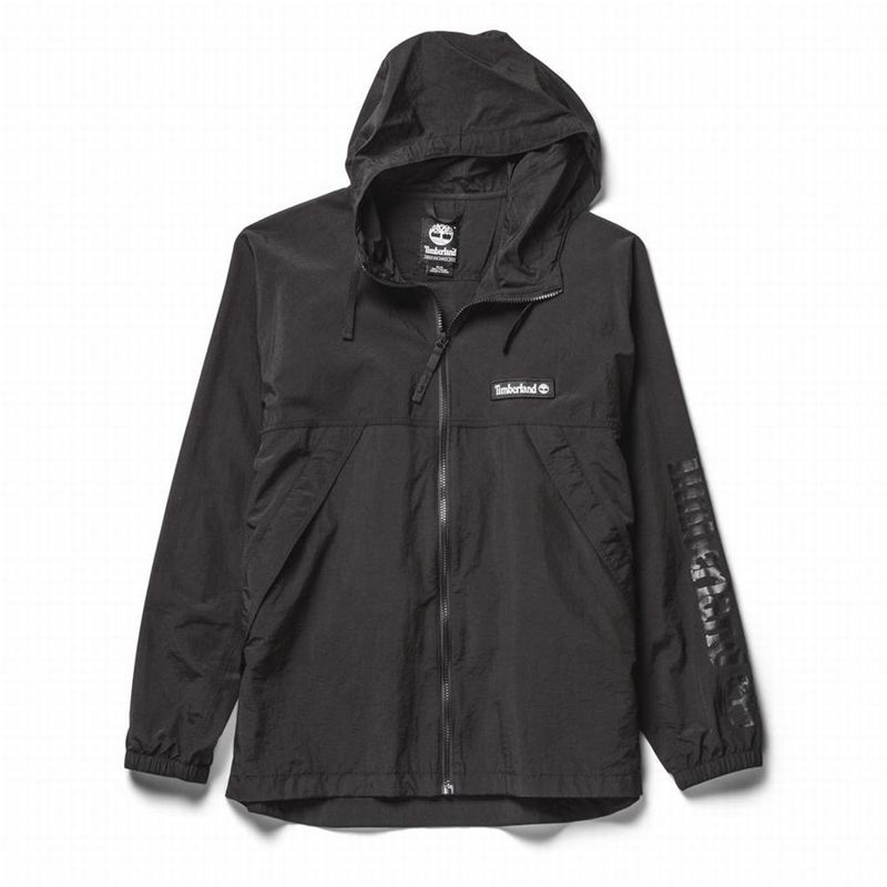 Timberland Full-Zip Vjetrovka Crne | 24273517
