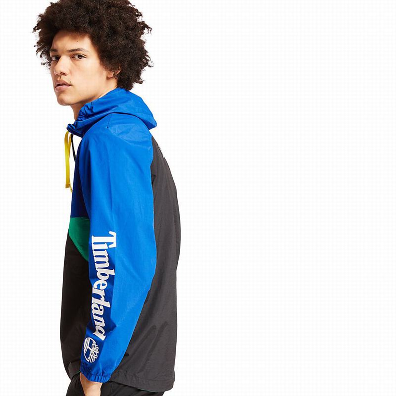 Timberland Full-Zip Vjetrovka Plave | 7814470